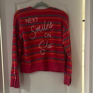 Kerri Rosenthal striped sweater next smile’s on you